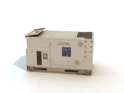 Diesel Generator MEP803A 10kW  3D model