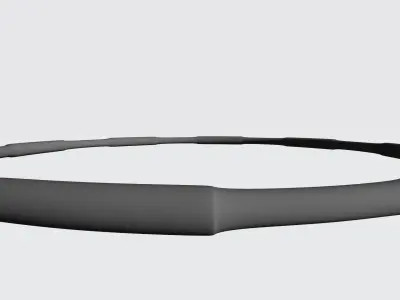 Hula hoop 3D print model