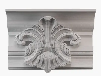 Central Decor 3D model