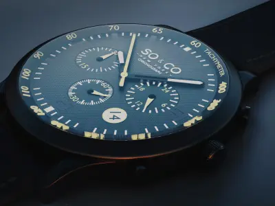 Trambusto hand watch  3D model