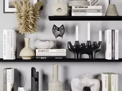 Over 500 3D Decorate Models  3D Model Collection