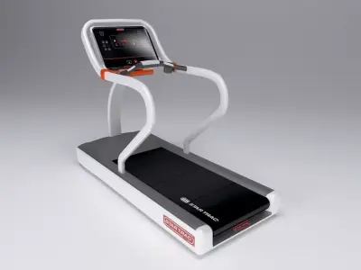 Star trac treadmill low poly Low-poly 3D model