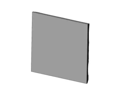 Abstract wave pattern relief 3d wall panel N01 3D print model