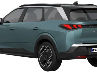 Peugeot E-5008 3D model