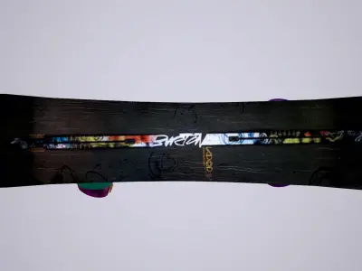 skateboard PBR 3D model with Texture  3D model