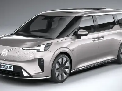 Volvo EM90 2024 3D model