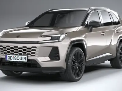 Toyota RAV4 2026 3D model