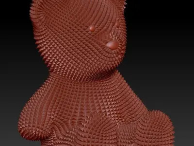 Christmas Bear 3D model