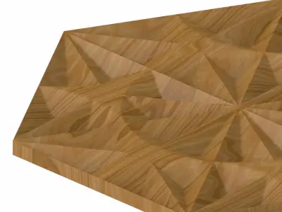 Decorative panel STL 3D model 54