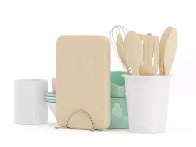 Kitchen Untensils 3D model