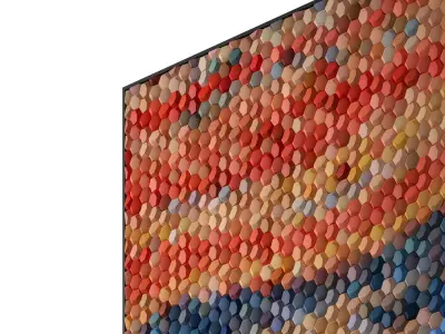 The Scream Wall Decor 3D model