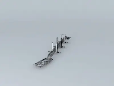 Spijkenisse Bridge Free 3D model