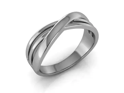 Diamond Jewelry Ring 3D print model