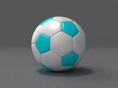 Soccer Ball football 3 3D model
