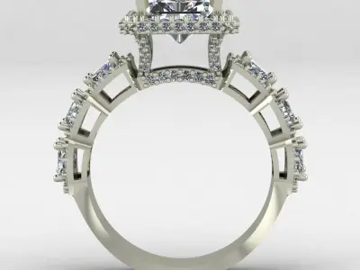 Wedding ring 03  3D print model