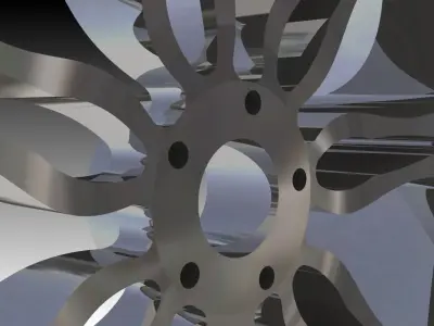 19 inch Car Rims 3D model