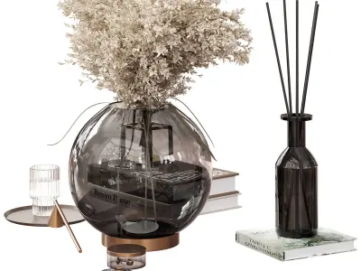 Decor set 3 3D model