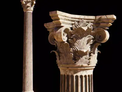 Corinthian Column 3D model