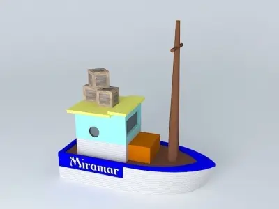 toy boat toy boat Free 3D model