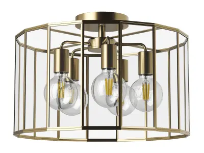 79825x Genni Lightstar ceiling chandelier 3D model