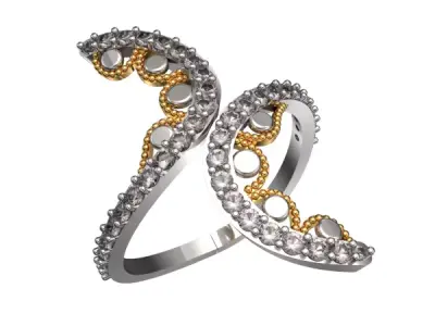 ring and bracelet 3D print model