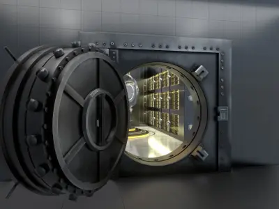 VAULT DOOR  PBR  3D model