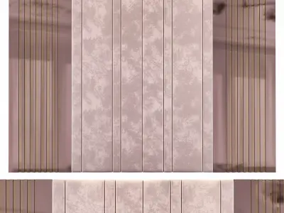 Panel 3D model 8