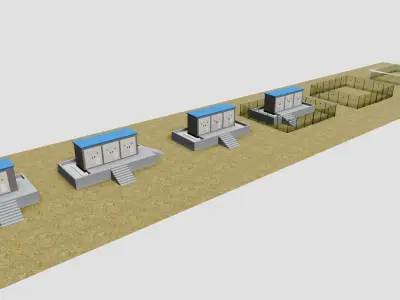 Electricity Transformers 3D model