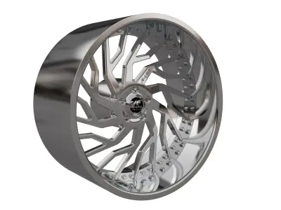 AMANI FORGED Arlo ORIGINAL FORGED WHEEL 3D MODEL 3D print model