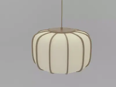 Botan Pendant Light Low-poly 3D model