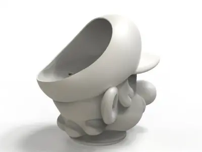 MARIO PENCIL HOLDER 3D print model