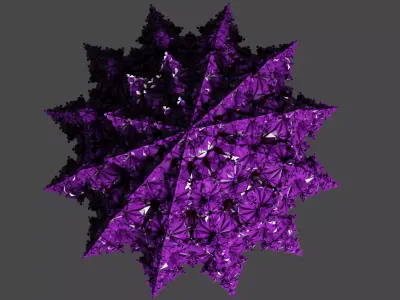 religion kaleidoscope decorative accessories 3D model