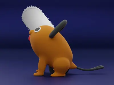 Pochita 3D model for 3D print 3D print model