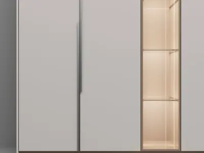 Modern Closet V4 3D model