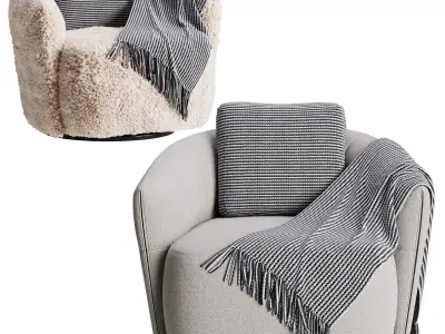 Alice Armchair 3D model