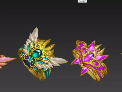 14 types of rings Texture