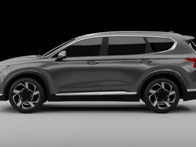 Hyundai Santa Fe 2023 3D model