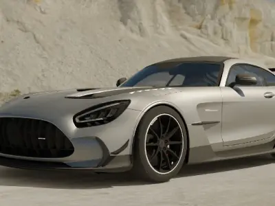 Mercedes-AMG GT Black Series 20 3D model
