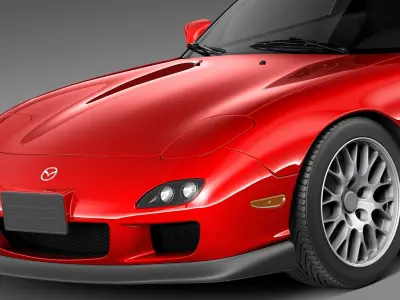 Mazda RX-7 1998-2002 3D model