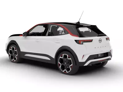 Opel Mokka 2021 3d model 3D model