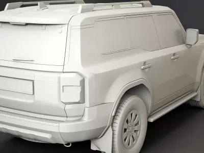 Toyota Land Cruiser 250 UT 3D model