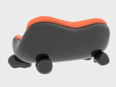 Bonetti Sofa Pbr 3D model