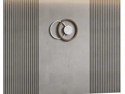 Panel  3D model 6