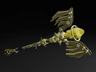 Staff of wind 3D print model