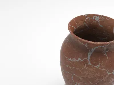 Ololo Vase Low-poly 3D model