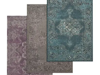 Rug Set 370 3D model