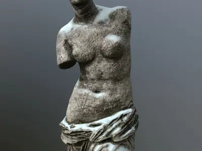 Venus  de  Milo Low-poly 3D model
