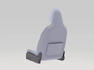 Car Seat Design Model 3D model