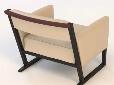 Emily Lounge Chair 3D model