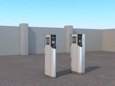Ensto Charging Station 3D model